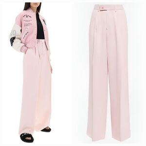 AMIRI Pink Double Pleated Trousers Size 40IT/4 NWT